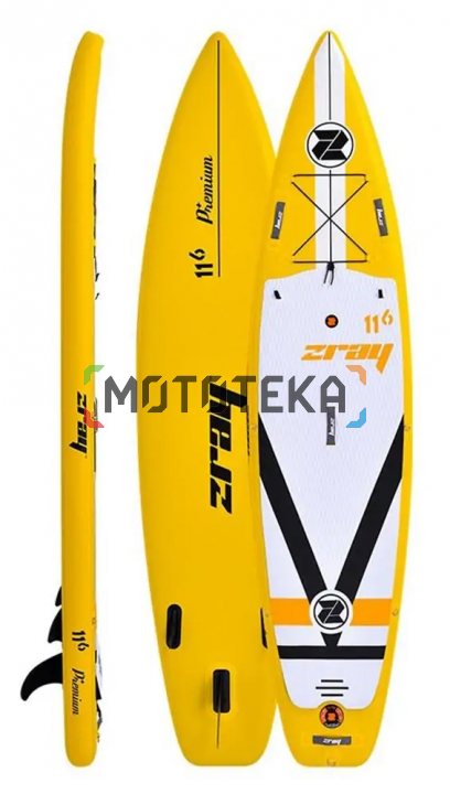 Надувная доска для sup - бординга Zray (Зетрей) FURY DUAL (F4) 11' 6 2019
