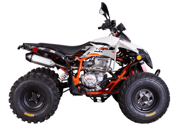 Квадрицикл KAYO (Кайо) A300 (белый пластик 2024 г.) с ПСМ | Мототека