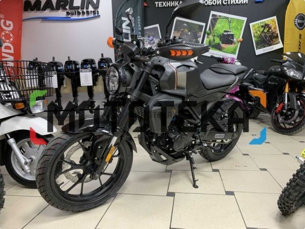 Мотоцикл дорожный Мотомир HIRO чёрный с ПТС | Мототека