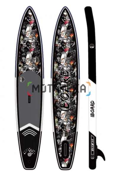 Надувная доска для sup - бординга Iboard (Айборд) PRO 12'6 BLACK